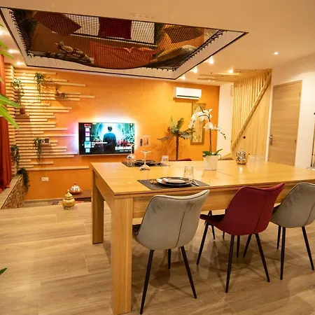 Capsule Marrakech I Chicha I Sauna I Balneo I Console Ps5 I Cinema Trith-Saint-Leger Exterior photo