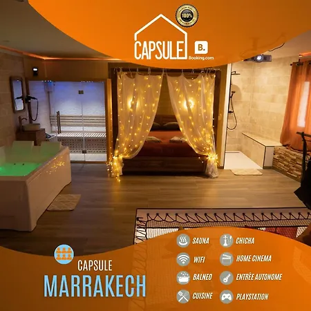 Capsule Marrakech I Chicha I Sauna I Balneo I Console Ps5 I Cinema Trith-Saint-Leger Exterior photo