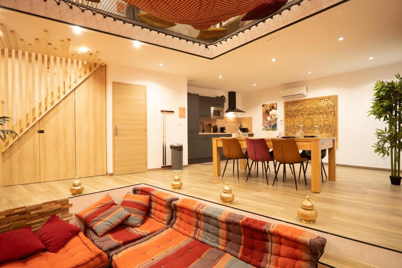 Capsule Marrakech I Chicha I Sauna I Balneo I Console Ps5 I Cinema Holiday home Trith-Saint-Leger