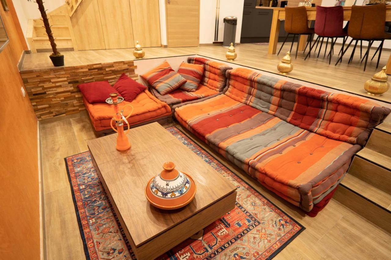 Holiday home Capsule Marrakech I Chicha I Sauna I Balneo I Console Ps5 I Cinema