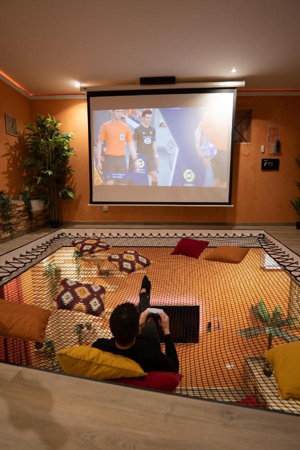 Holiday home Capsule Marrakech I Chicha I Sauna I Balneo I Console Ps5 I Cinema Trith-Saint-Leger